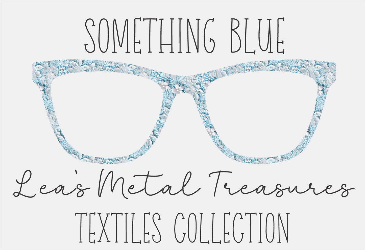 Something blue Eyewear Frame Toppers COMES WITH MAGNETS