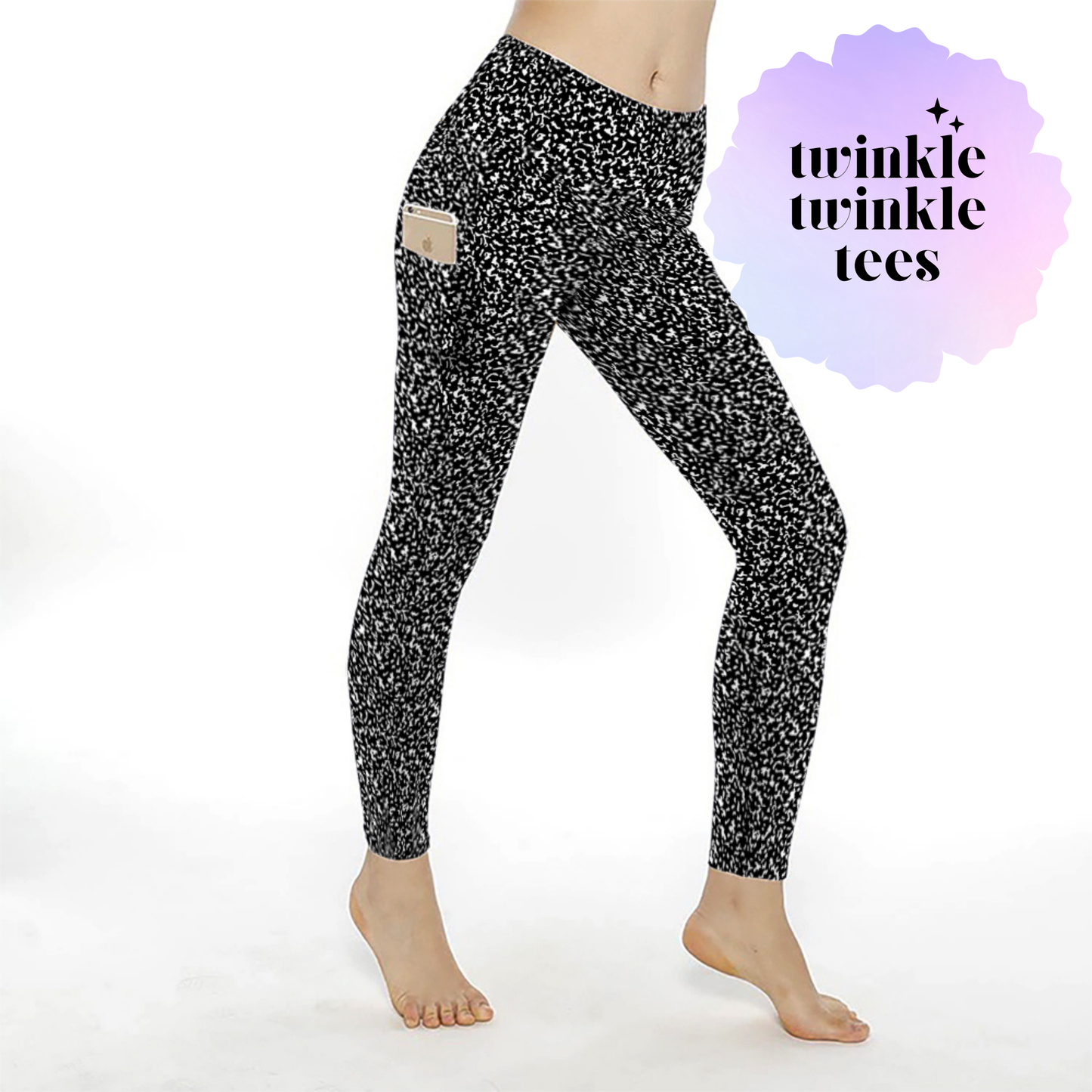 Composition Notebook Full Length Pocket Leggings