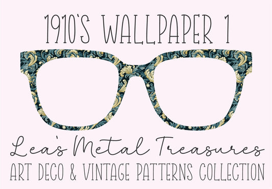 1910s WALLPAPER 1 Eyewear Frame Toppers COMES WITH MAGNETS