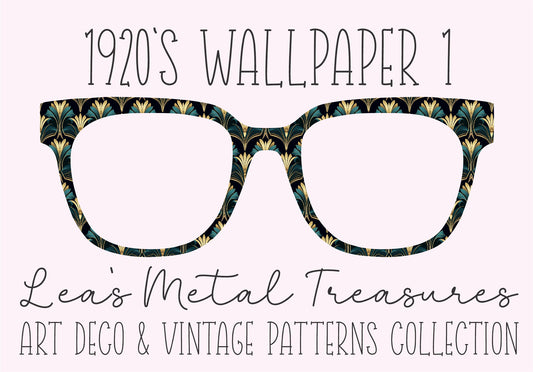 1920'S WALLPAPER 1 Eyewear Frame Toppers