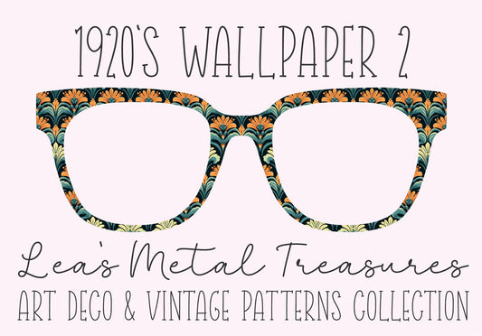 1920'S WALLPAPER 2 Eyewear Frame Toppers