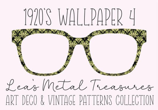 1920'S WALLPAPER 4 Eyewear Frame Toppers COMES WITH MAGNETS