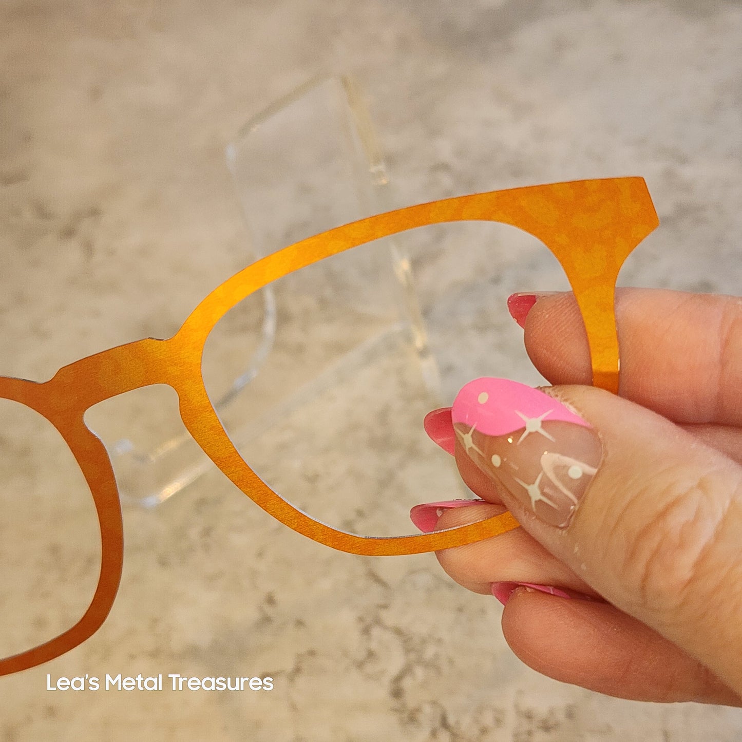 READY TO SHIP CLEARANCE Oscar OS1025-27 MONOCHROME ORANGE LEOPARD