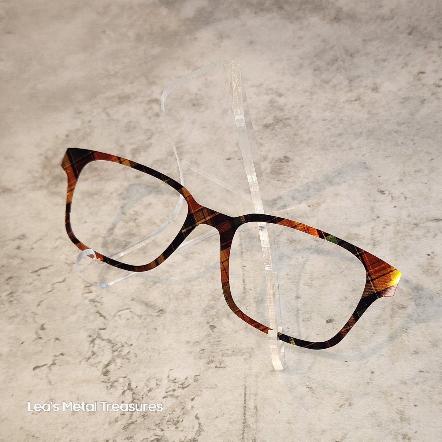 READY TO SHIP CLEARANCE Frankie F1025-102 WALNUT PLAID