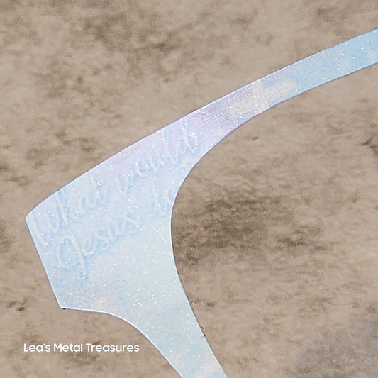 READY TO SHIP CLEARANCE Frankie F1025-105 WHAT WOULD JESUS DO?