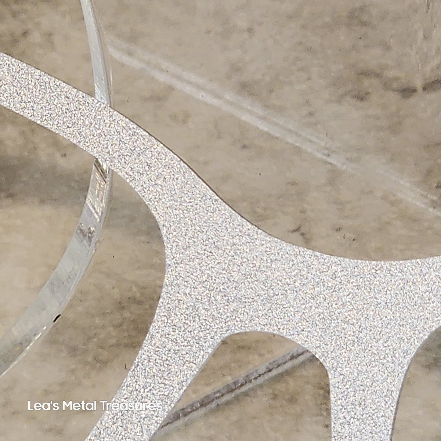 READY TO SHIP CLEARANCE Lori L1025-138 NAKED PEARL SILVER