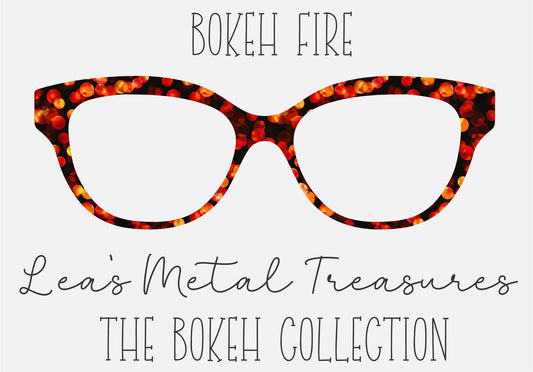 Bokeh Fire Eyewear Frame Toppers Comes WITH MAGNETS