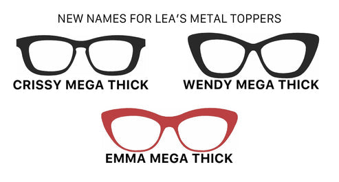 Sunny Red Glaze Gradient Eyewear TOPPER COMES WITH MAGNETS