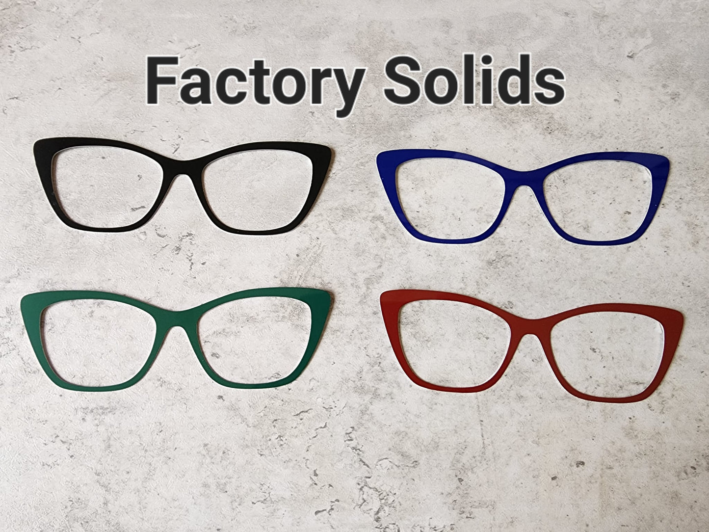 Matte Black Naked Collection - Eyeglasses Cover - Comes with Magnets