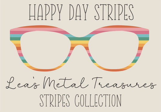 Happy Day Stripes Eyewear TOPPER COMES WITH MAGNETS
