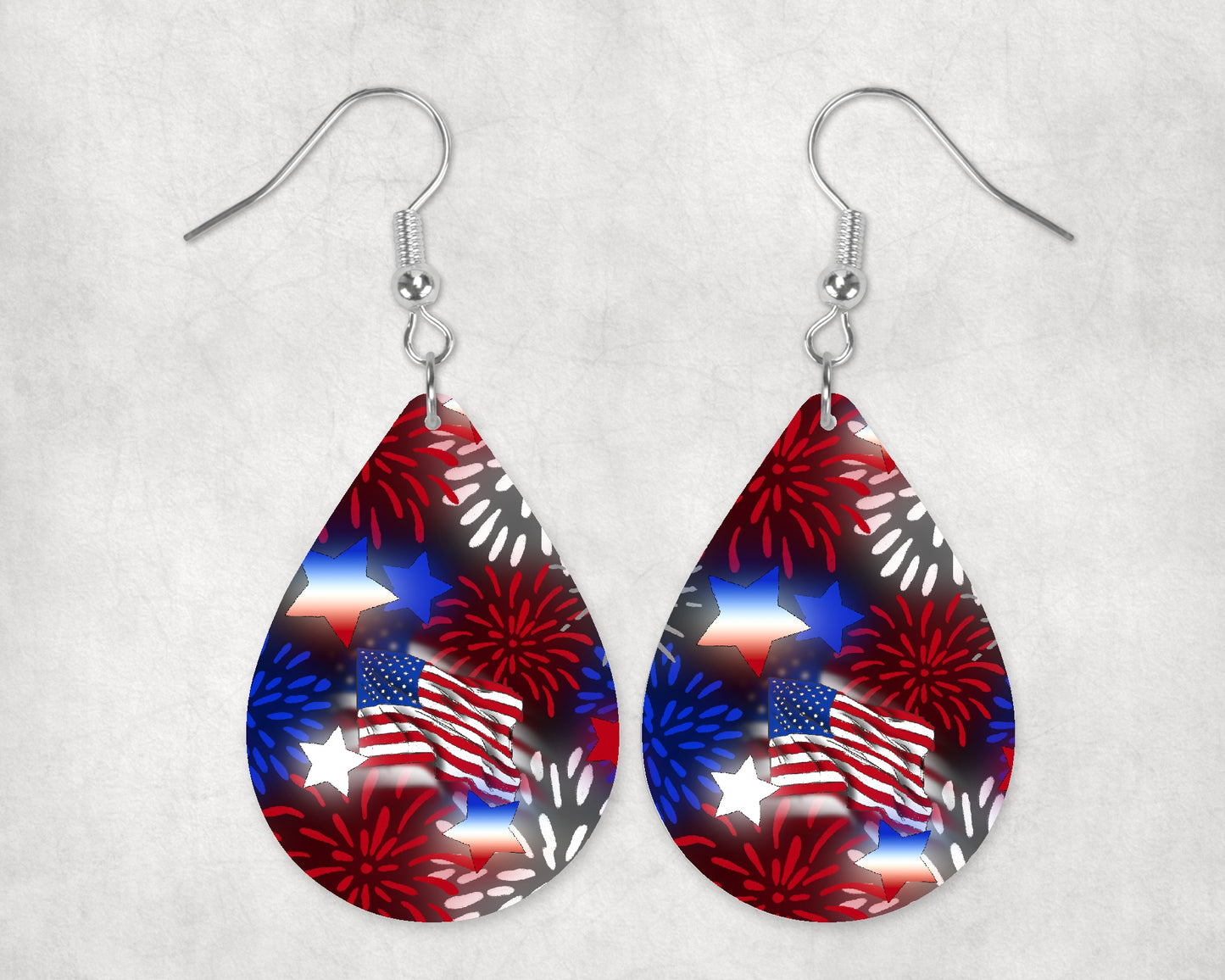 4th of July Fireworks Show Eyewear Frame Toppers