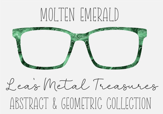 Molten Emerald Eyewear Frame Toppers COMES WITH MAGNETS