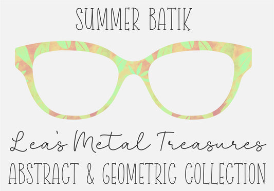 Summer Batik Eyewear Frame Toppers COMES WITH MAGNETS