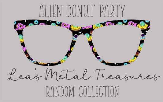 Alien Donut Party Eyewear Frame Toppers COMES WITH MAGNETS 🧲