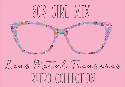 80S GIRL MIX Eyewear Frame Toppers COMES WITH MAGNETS