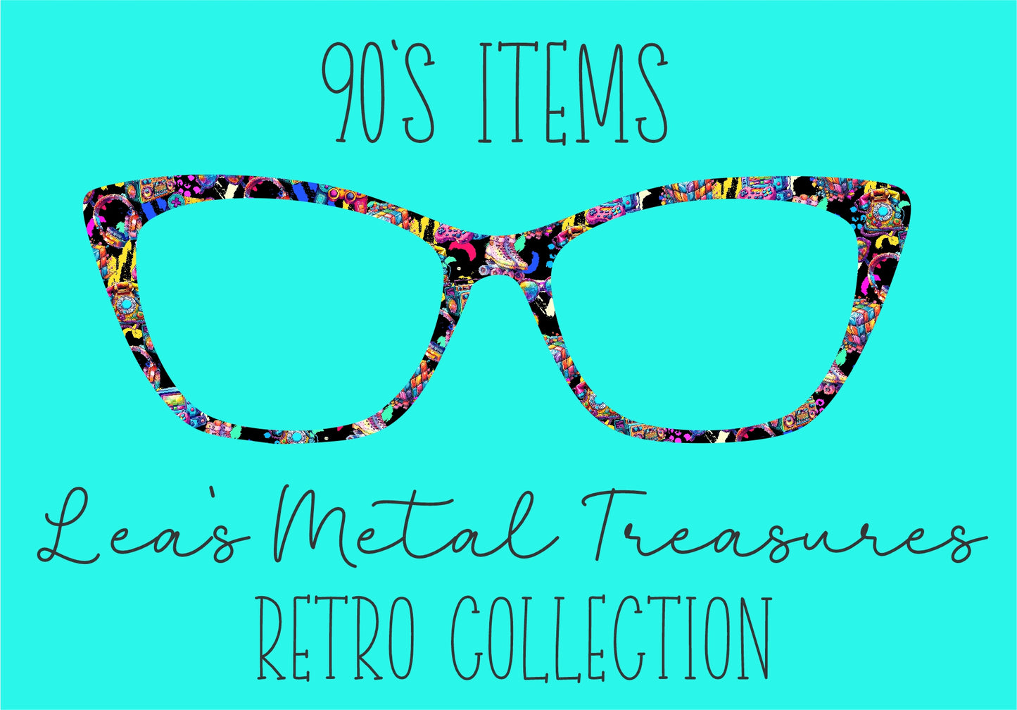 90S ITEMS Eyewear Frame Toppers COMES WITH MAGNETS