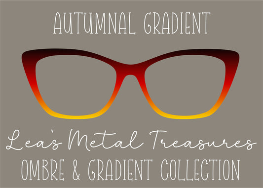 Autumnal Gradient Eyewear Frame Toppers COMES WITH MAGNETS