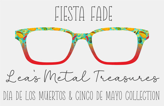 Fiesta Fade Eyewear Frame Toppers COMES WITH MAGNETS