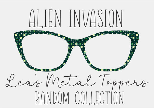 ALIEN INVASION Eyewear Frame Toppers COMES WITH MAGNETS