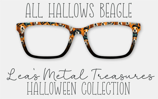 All Hallows Beagle Eyewear Frame Toppers