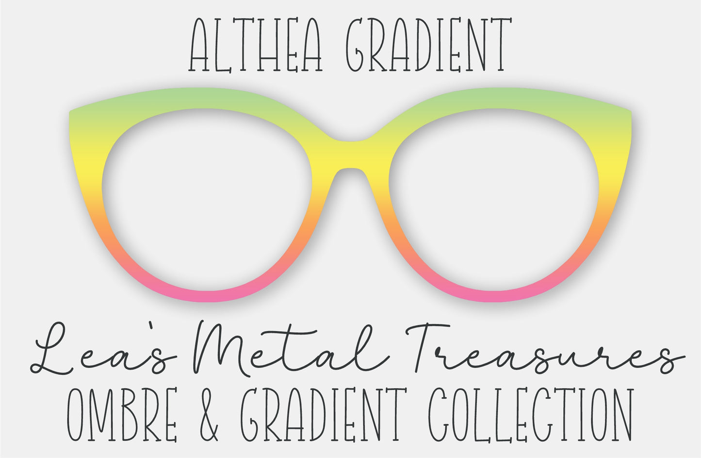 Althea Gradient Eyewear Frame Toppers