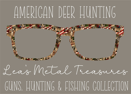 American Deer Hunting Printed Magnetic Eyeglasses Topper