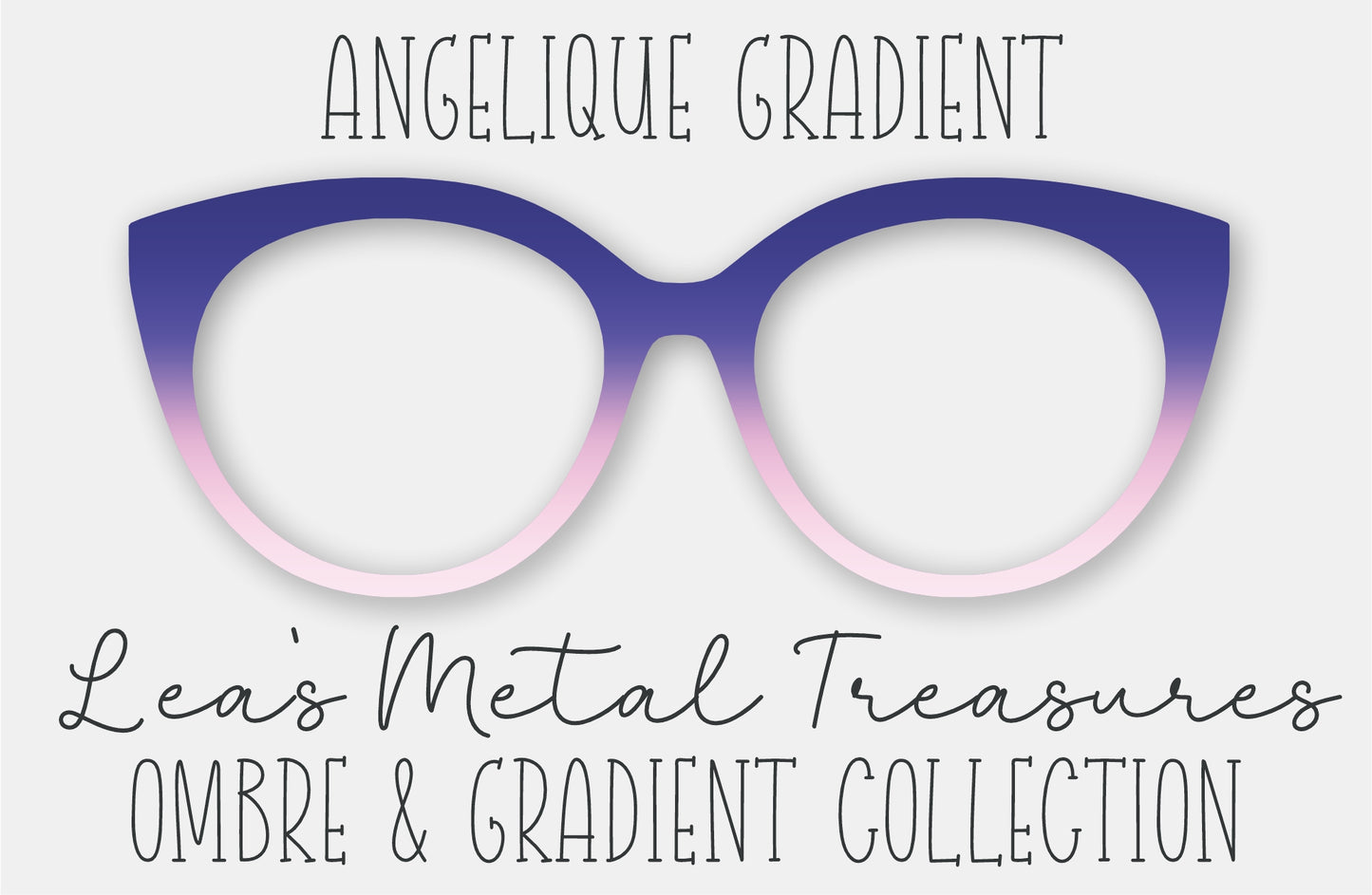 Angelique Gradient Eyewear Frame Toppers