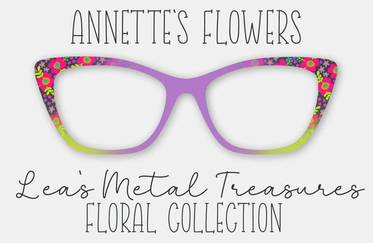 Annette's Flowers Eyewear Frame Toppers