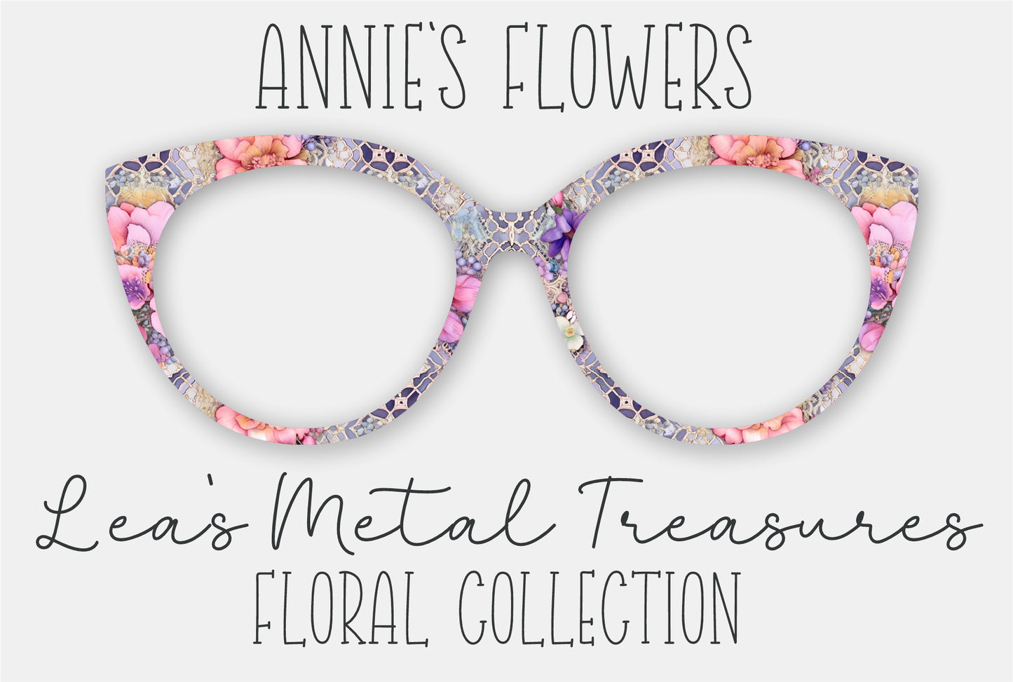 Annie's Flowers Eyewear Frame Toppers