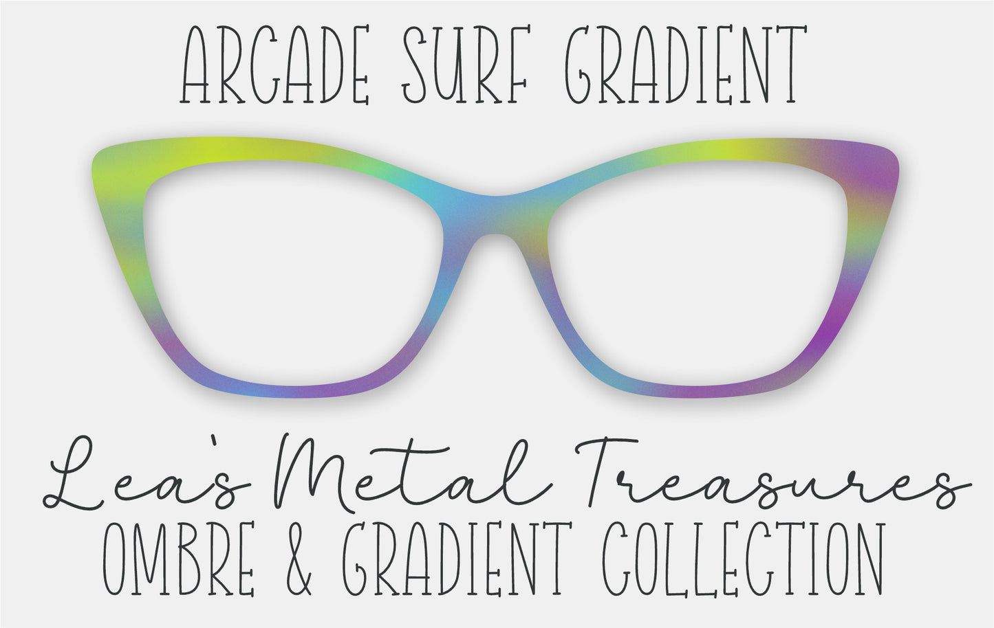 ARCADE SURF GRADIENT Eyewear Frame Toppers
