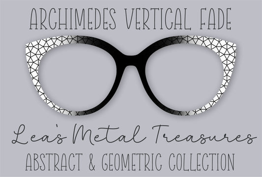 Archimedes Vertical Fade • Magnetic Eyeglasses Toppers