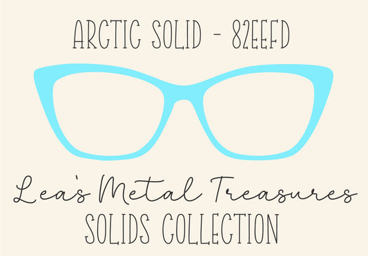 ARCTIC SOLID 82EEFD Eyewear Frame Toppers COMES WITH MAGNETS