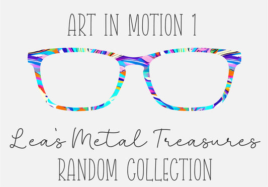 ART IN MOTION 1 Eyewear Frame Toppers COMES WITH MAGNETS