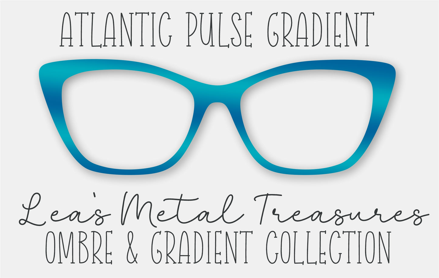 Atlantic Pulse Gradient Eyewear Frame Toppers