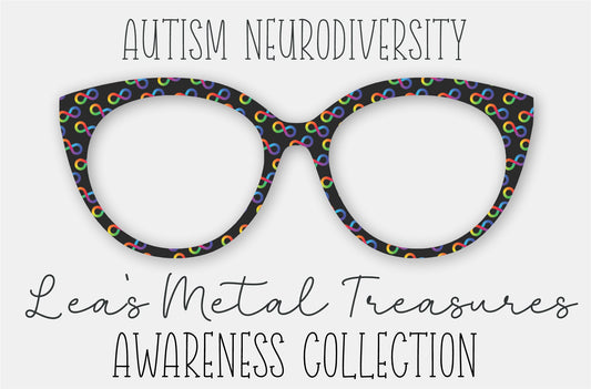 Autism Neurodiversity Eyewear Frame Toppers