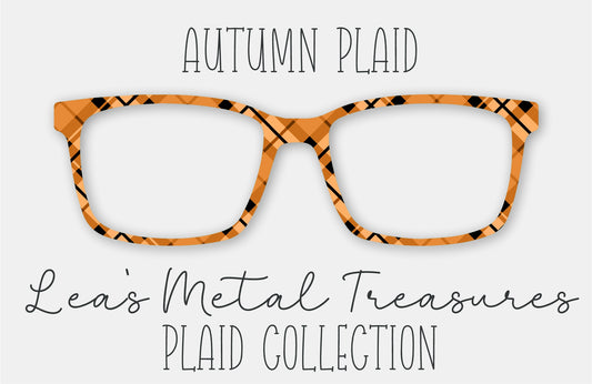 AUTUMN PLAID Eyewear Frame Toppers