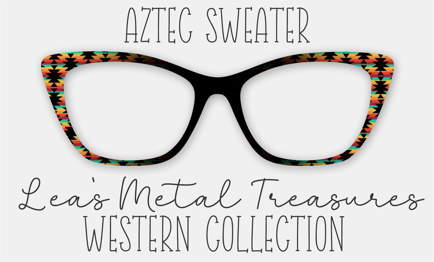 Aztec Sweater Eyewear Frame Toppers