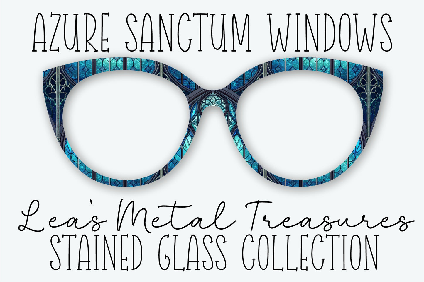 Azure Sanctum Windows Eyewear Frame Toppers