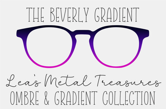 Beverly Gradient Eyewear Frame Toppers COMES WITH MAGNETS