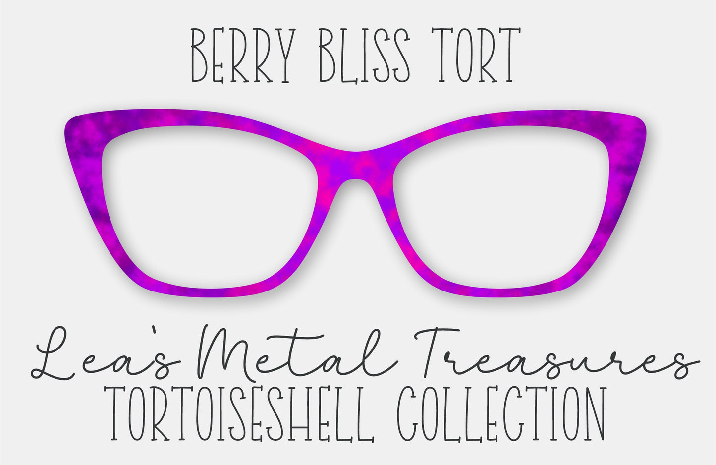 Berry Bliss Tort • Magnetic Eyeglasses Toppers