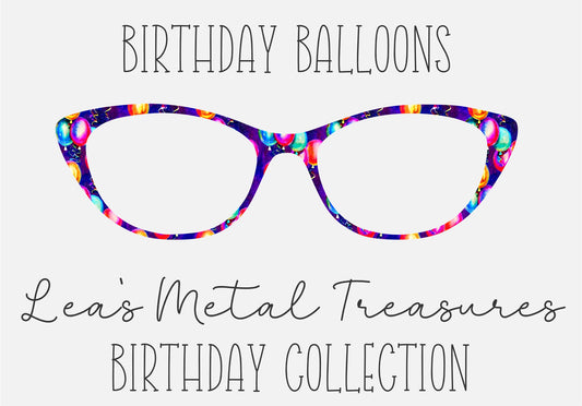 BIRTHDAY PARTY Eyewear Frame Toppers COMES WITH MAGNETS