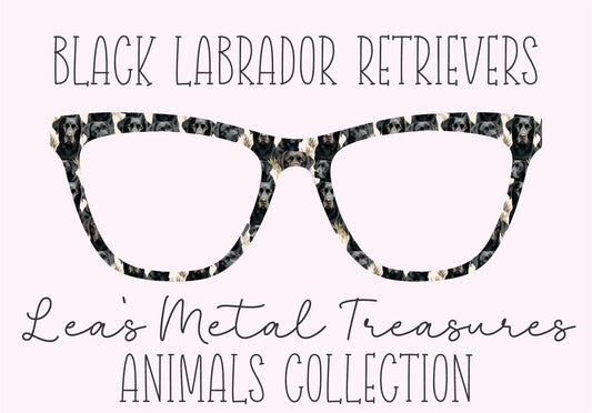 BLACK LABRADOR RETRIEVERS Eyewear Frame Toppers COMES WITH MAGNETS