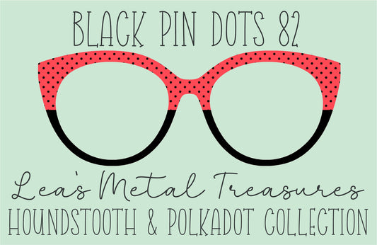 Black Pin dots 82 • Magnetic Eyeglasses Toppers