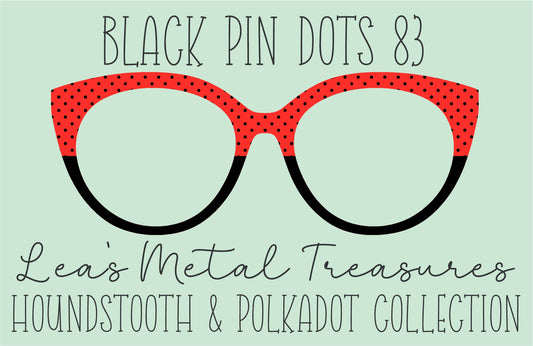 Black Pin dots 83 • Magnetic Eyeglasses Toppers