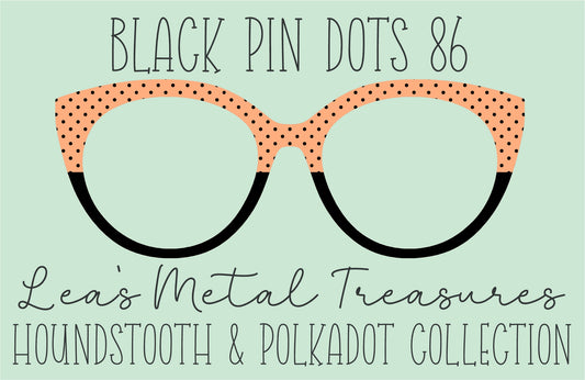 Black Pin dots 86 • Magnetic Eyeglasses Toppers