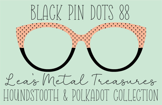 Black Pin dots 88 • Magnetic Eyeglasses Toppers