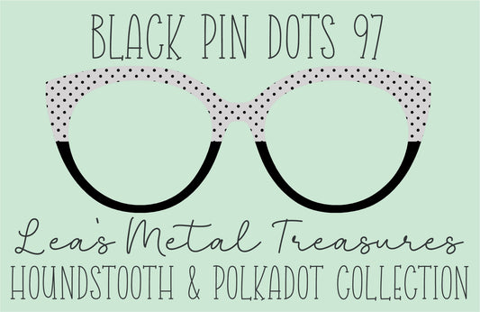 Black Pin dots 97 • Magnetic Eyeglasses Toppers