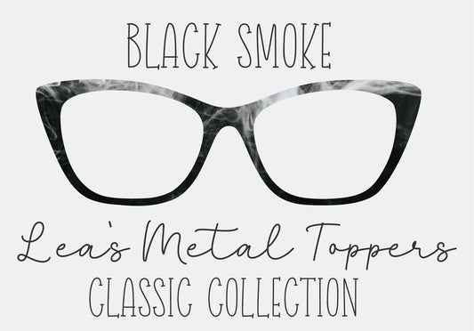 BLACK SMOKE Eyewear Frame Toppers COMES WITH MAGNETS