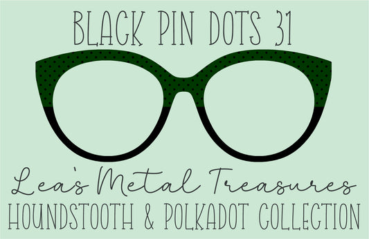 Black Pin dots 31 • Magnetic Eyeglasses Toppers