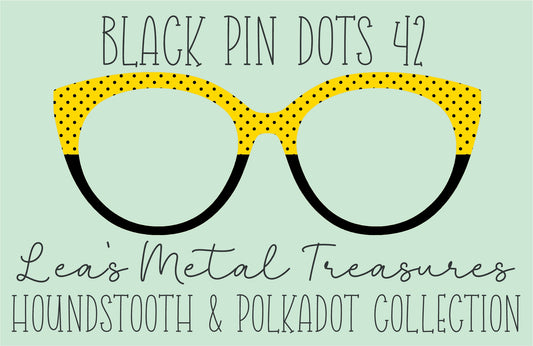 Black Pin dots 42 • Magnetic Eyeglasses Toppers